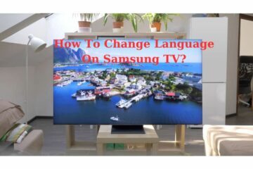 how to change language on samsung tv