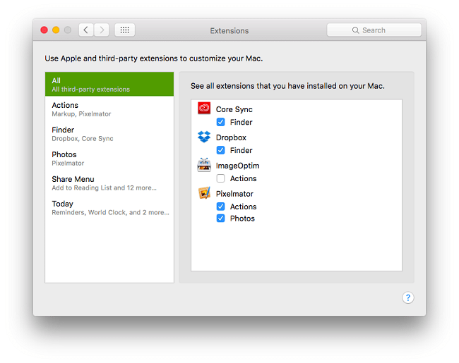 how to delete core sync from mac