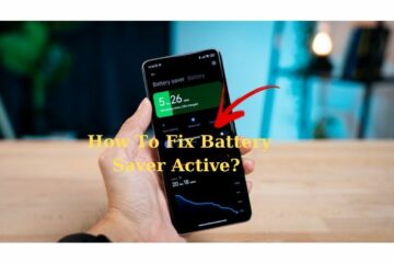 how to fix battery saver active