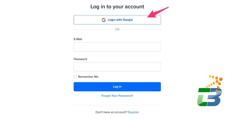 Logging in with Your Google Account